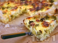 Рецепта Пирог с яйца и броколи